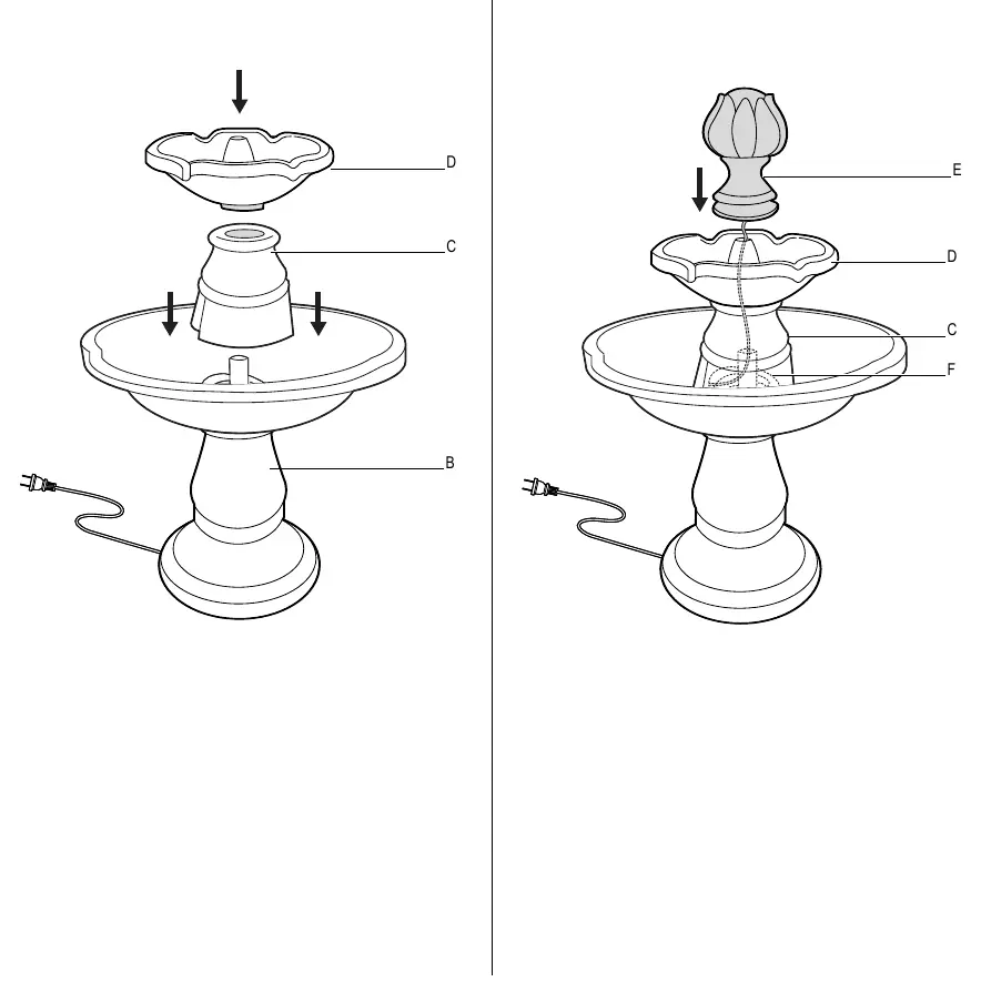 Connecting bowls and installing the finial