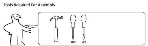 Tools required for assembly