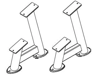 Floor stander component