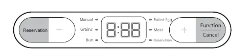 Control panel layout