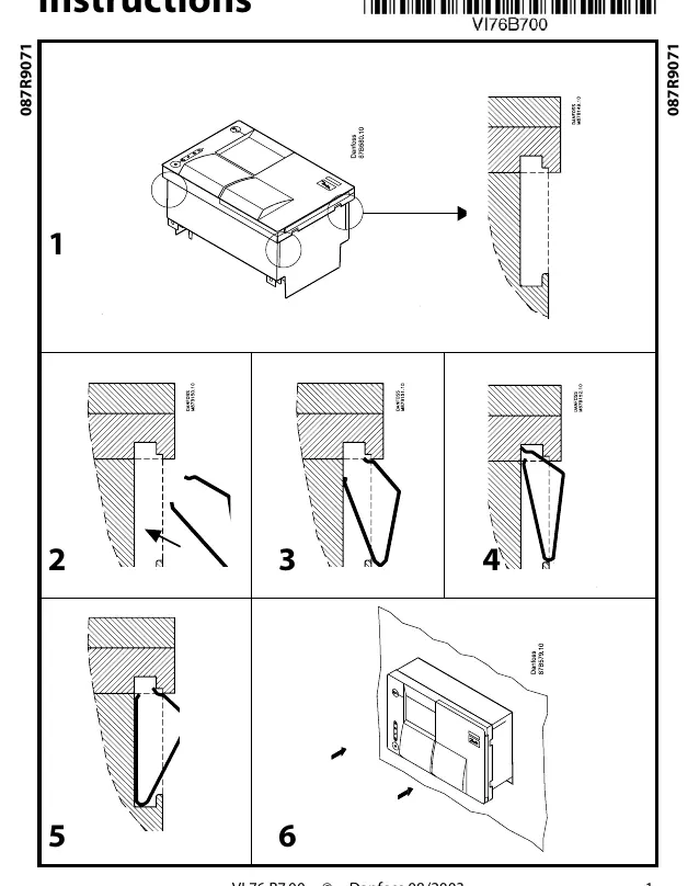 Mounting procedure for the DH-SM ECL Clip