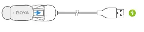Magnetic Charging Cable usage