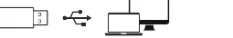 Connecting the dongle to a PC
