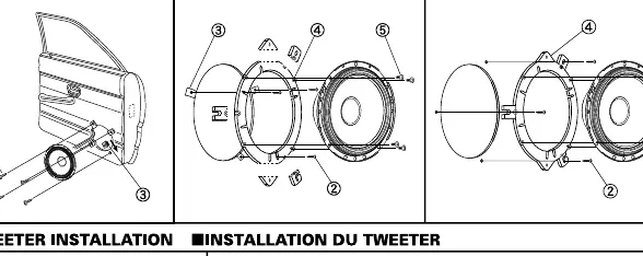 Woofer installation methods