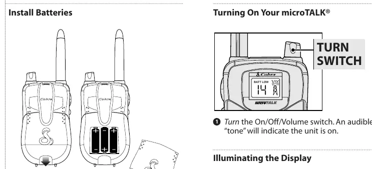 Battery Installation