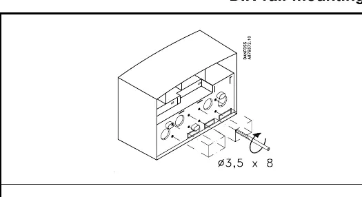 Drilling requirements for the device housing