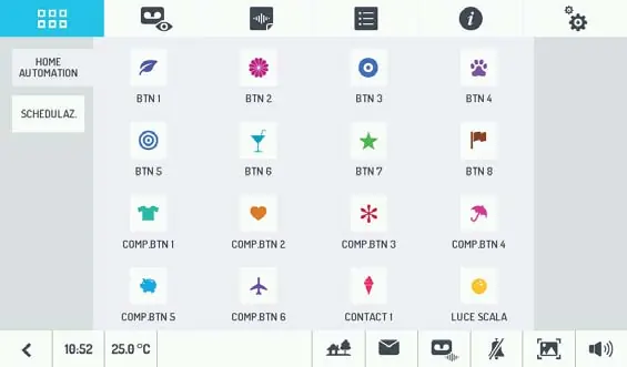 Yokis Home Automation screen