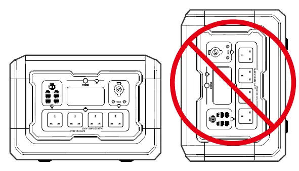 Storage orientation.