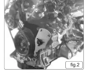 Fig 2: Installation of the fuel pump