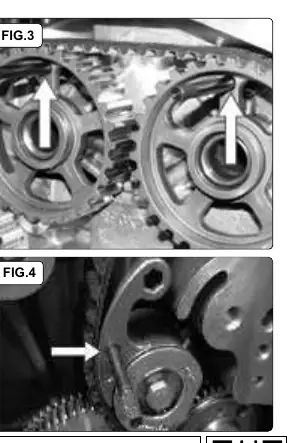 Fig 3: Camshaft Setting Pins installation