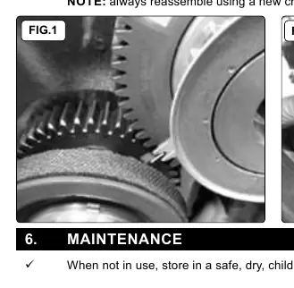 Fig 1: Crankshaft and Intermediate Gear alignment