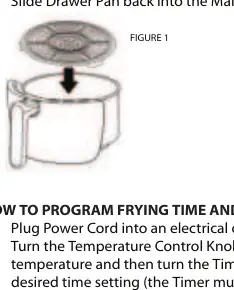 Figure 1: Frying Rack placement