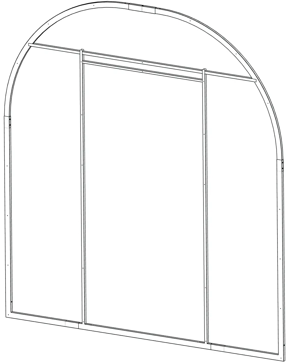 Step 2: Connecting frame sections