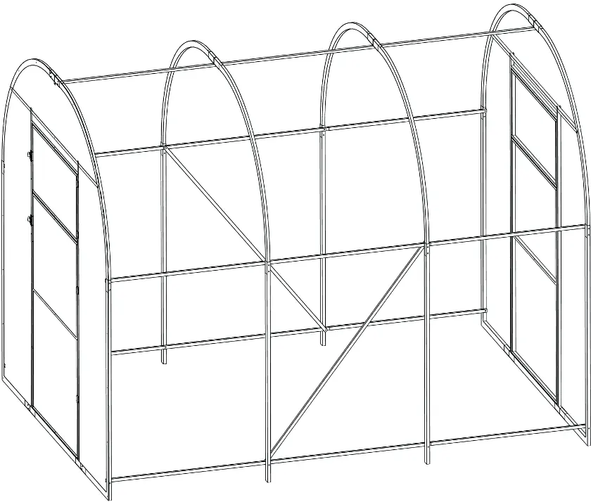 Step 5: Connecting the frame structure