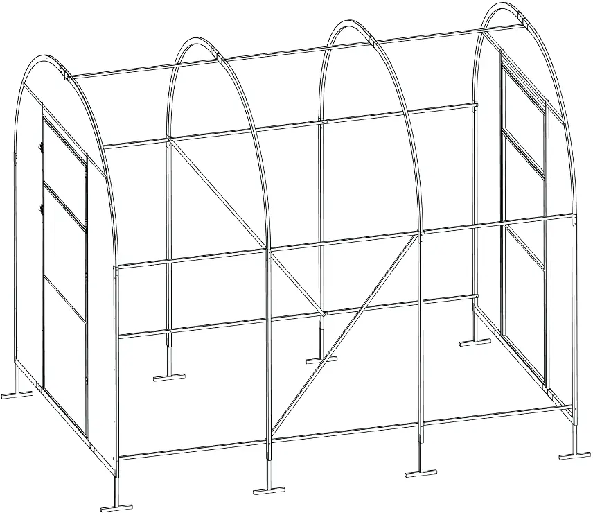 Step 6: Leveling the structure