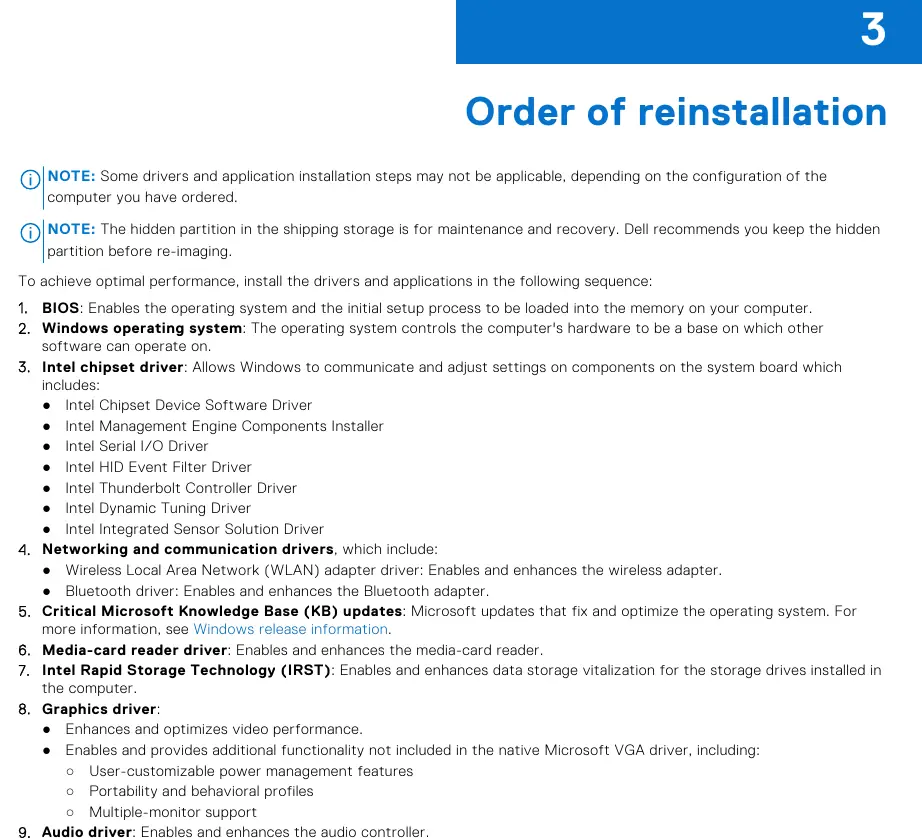 Installation diagram from the manual