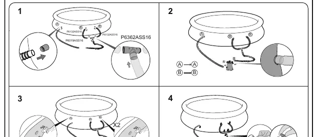 Hose connection diagram