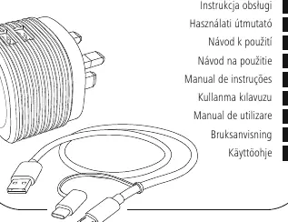 Hama 2x USB-A Charger and cable