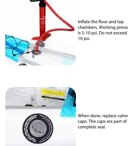 Pedal and skeg installation