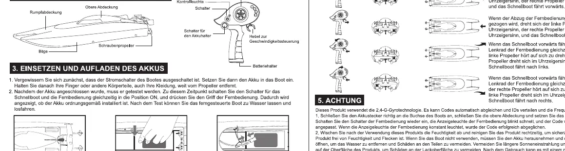 Remote control operation