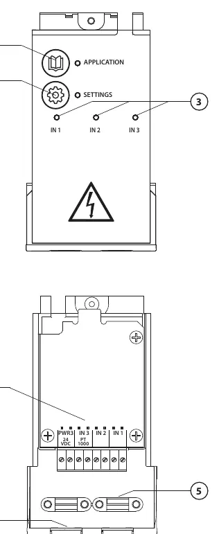 Module interface and terminal layout