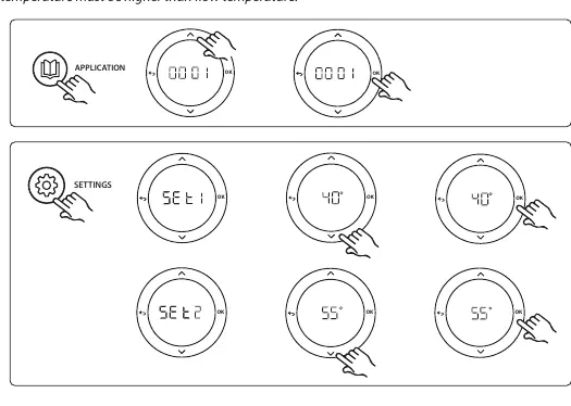 Application 0001 settings interface