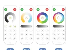 Handheld remote models (RB1, RB2, RB3, RB4)