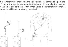 External microphone connection