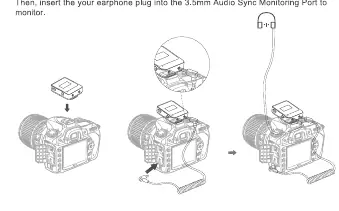Camera connection setup