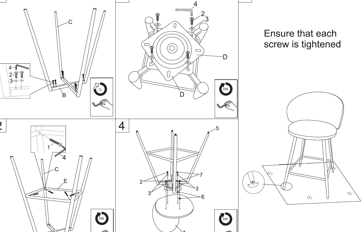 Assembly sequence diagram