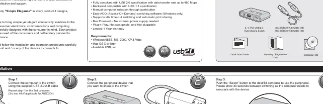Manual switching installation steps