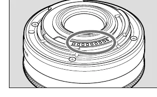 Mounting the lens