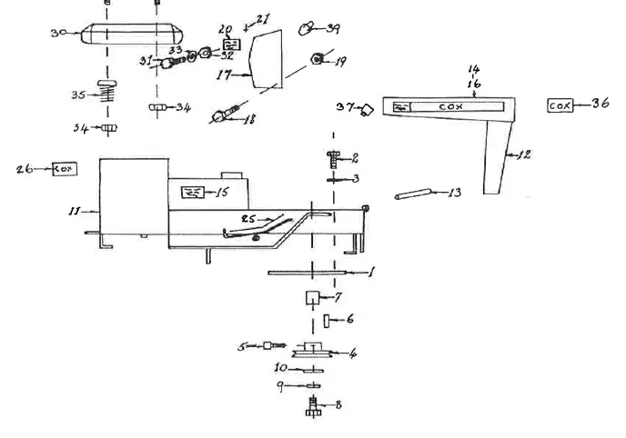 Chassis and Components diagram