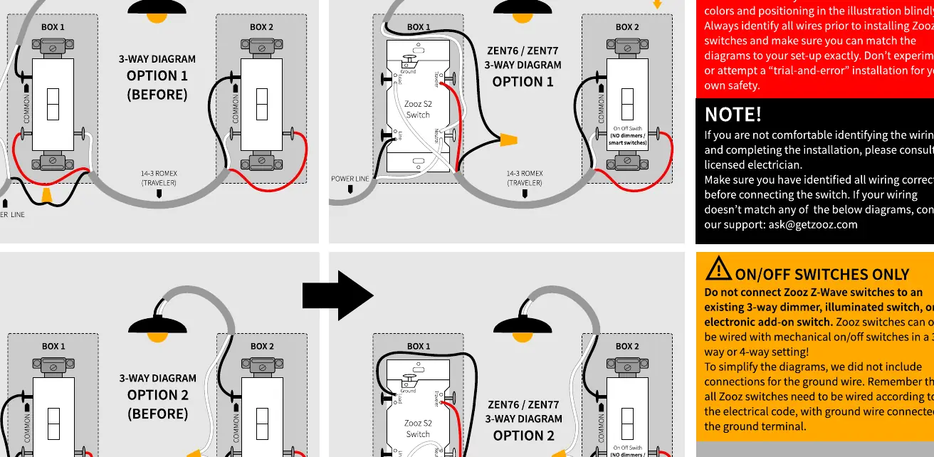 3-way wiring diagrams