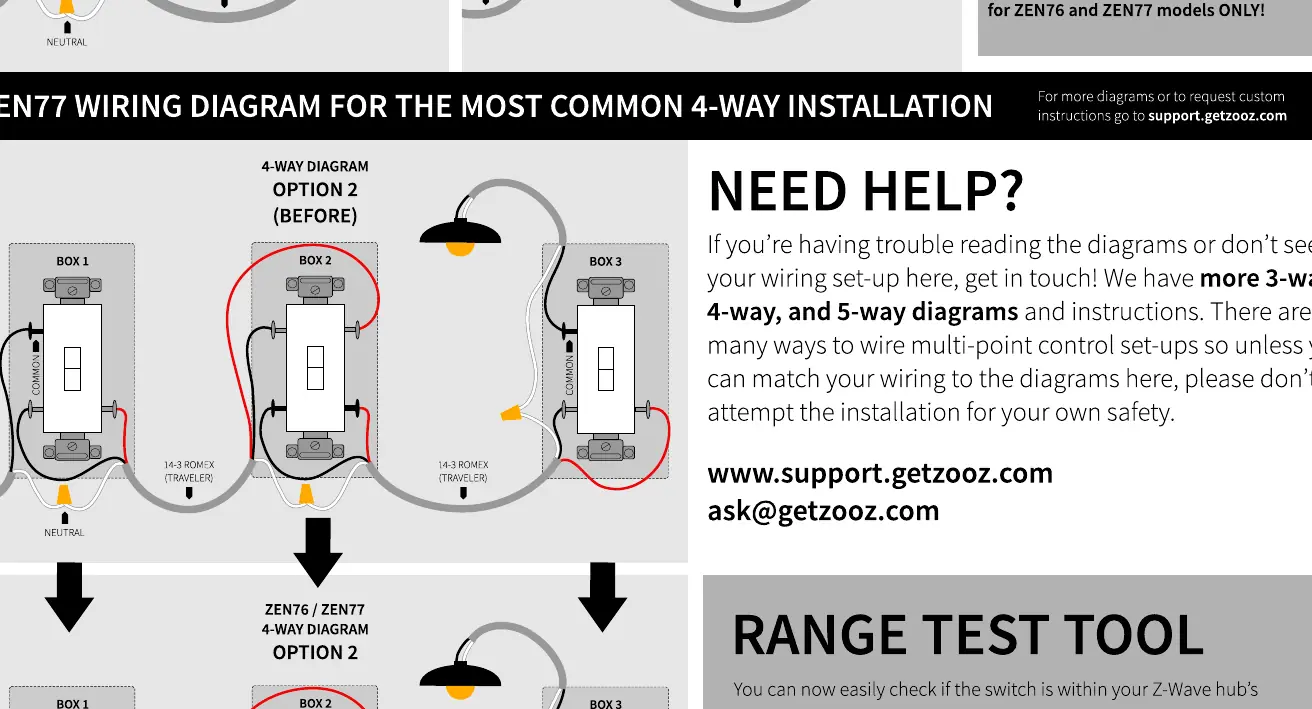 4-way wiring diagrams