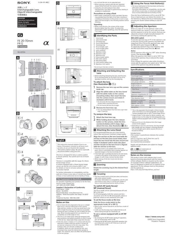 Parts identification diagram