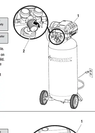 Starting the compressor