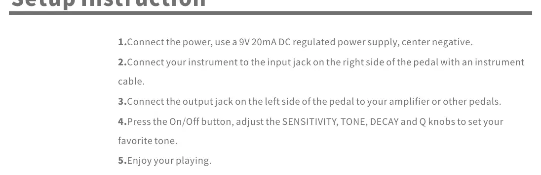 Installation diagram from the manual
