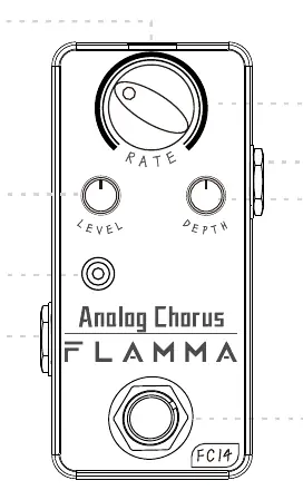 FC14 Pedal Layout Diagram
