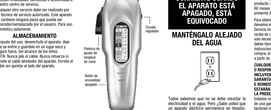 Taper lever and clipper components