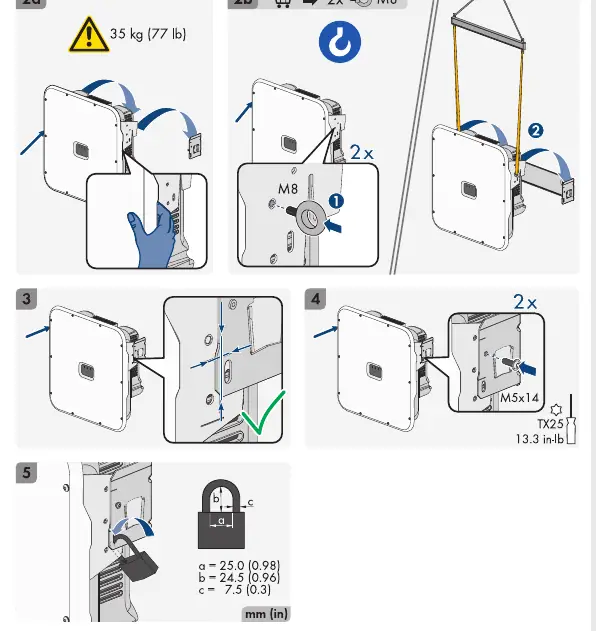 Mounting steps
