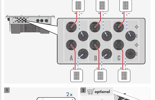 DC connection diagram
