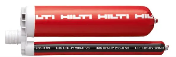 Hilti HIT-HY 200-A V3 injection mortar