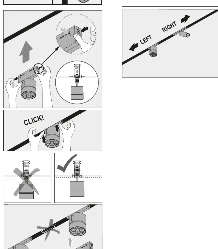 Installation steps for the Fast Track Spot