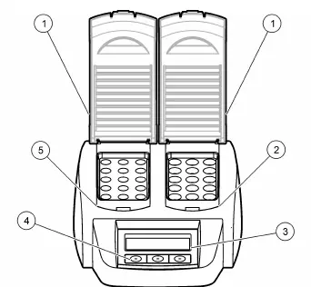 Front view of the LT 200 / DRB 200