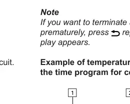 Time program example