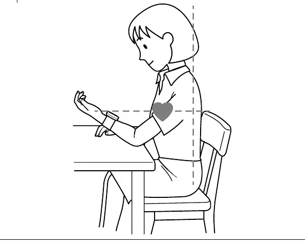 Correct sitting posture