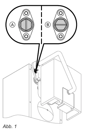Filling the heating system via the heating return.