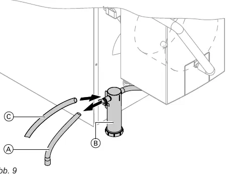Disconnecting the neutralization system.
