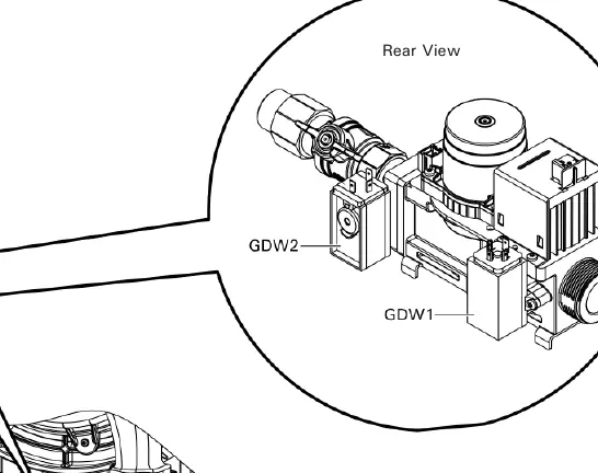Pressure switches location